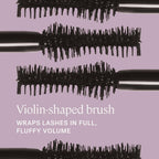 Ilia - Fullest Volumizing Mascara (Classic Black | Full Size) | Thickening, Defining, Buildable | Smudge-Resistant | Lash Care Ingredients | Safe For Sensitive Eyes, Clean, Cruelty-Free