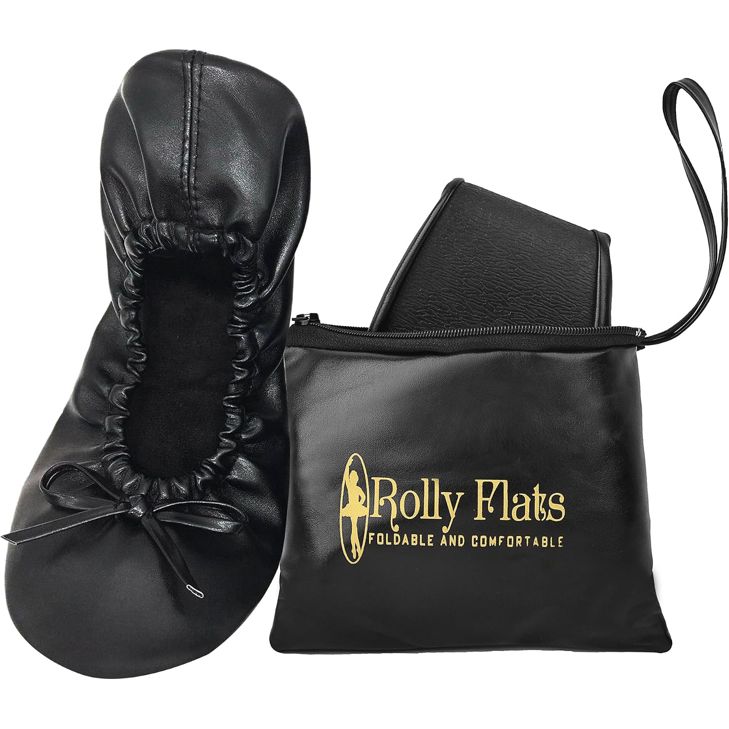 Women'S Foldable Ballet Flats – Portable Flat Shoes For Travel And Wedding That Fit In Your Purse