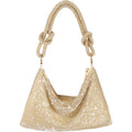 Rhinestone Purse Sparkly Evening Bag Silver Clutch Purses For Women Evening, Cross Body Handbags For Party Prom Club Wedding