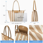 Bostanten Large Tote Bags For Women Summer Beach Bag Travel Shoulder Handbag Lightweight Purses For Vacation Commute Everyday