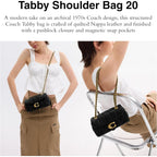 Quilted Tabby Shoulder Bag 20 with Chain