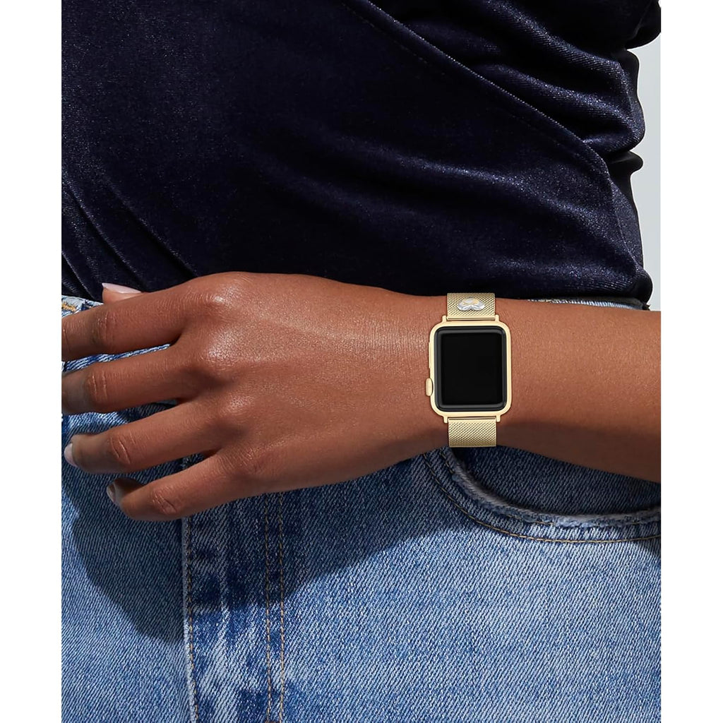 Coach Apple Watch Strap, Compatible With Apple Watch 38Mm, 40Mm, 41Mm, 42Mm, 44Mm, And 45Mm, Interchangeable Band, Create Your Unique Style