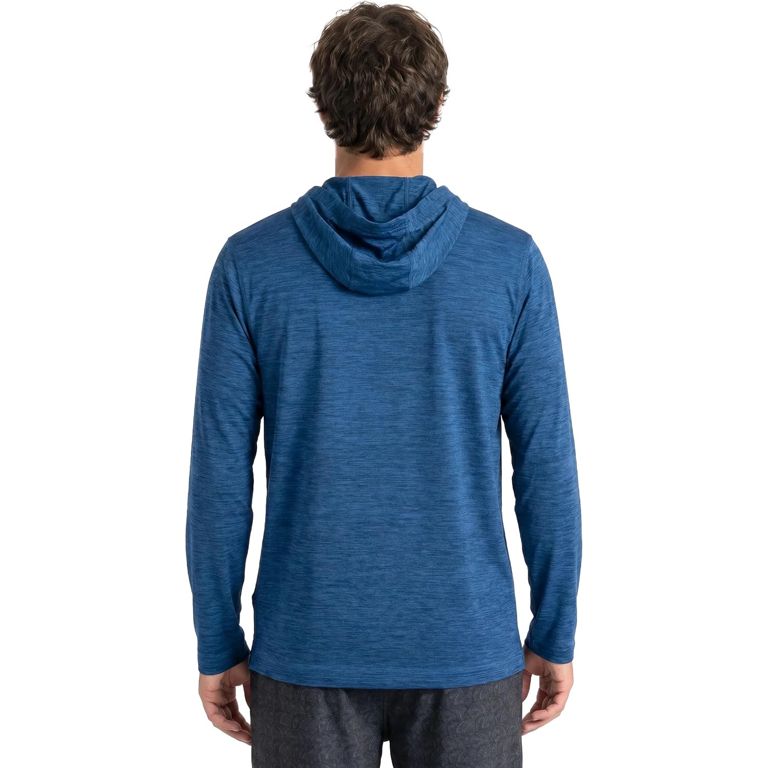 Spyder Men'S Hooded Long Sleeve Rashguard – Upf Sun Protection Quick-Dry Long Sleeve Swim Shirt