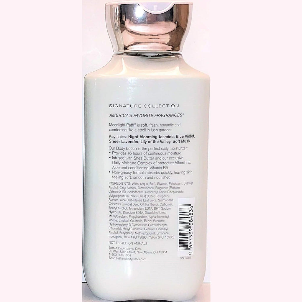 Bath & Body Works, Signature Collection Body Lotion, Moonlight Path, 8 Ounce