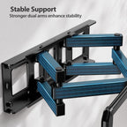 Pipishell Full-Motion Tv Wall Mount For Most 37–84 Inch Tvs Up To 100 Lbs, Wall Mount Tv Bracket With Dual Articulating Arms, Extension, Swivel, Tilt, Fits 16" Wood Studs, 600 X 400Mm Max Vesa, Pilf8
