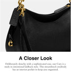 Coach Women's Soft Pebble Leather Cary Crossbody