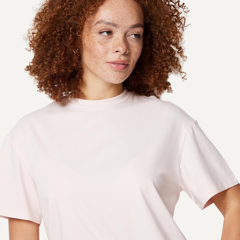 Amazon Essentials Women'S Oversized-Fit Short Sleeve Crewneck Shirt