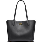Coach Women's Polished Pebble Leather Willow Tote
