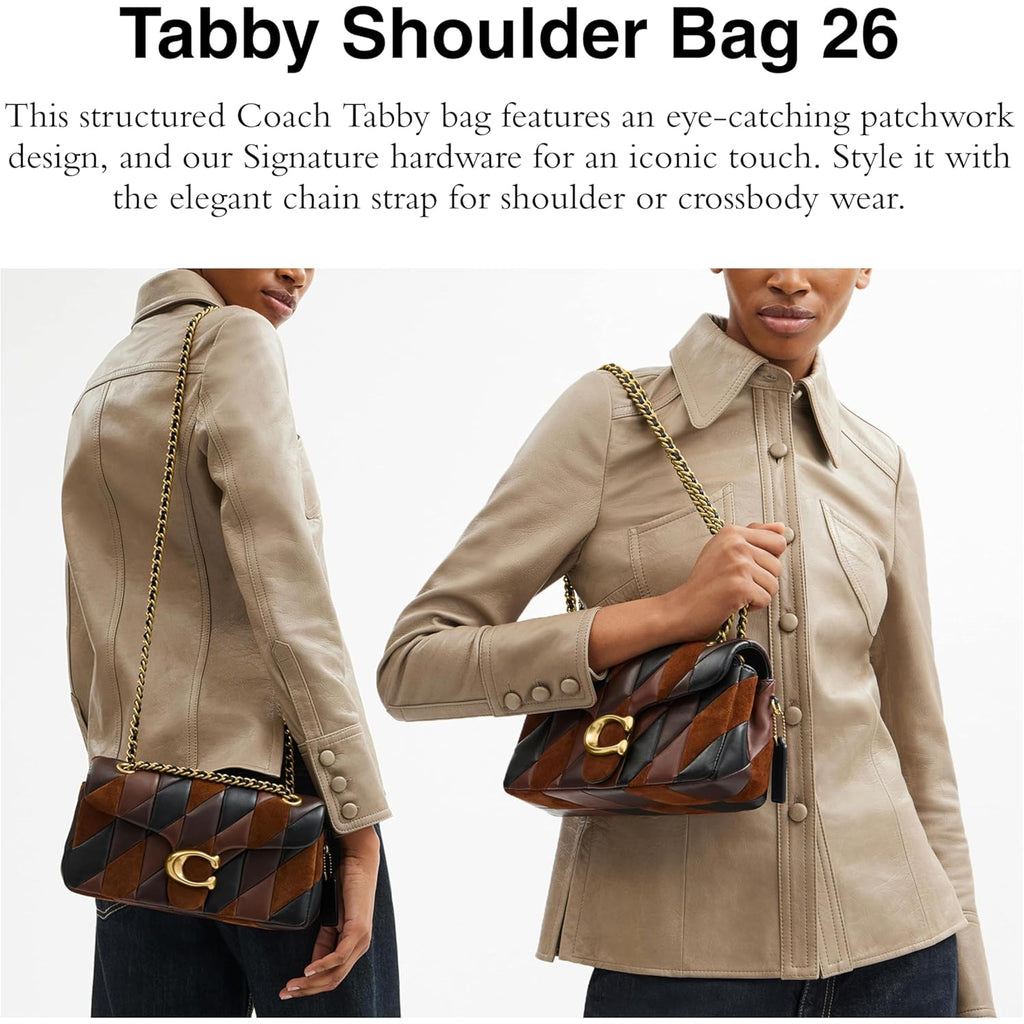 COACH Soft Quilted Tabby Shoulder Bag 26