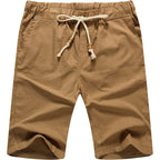 Sailwind Men’S Linen Shorts Casual Drawstring Summer Beach Shorts