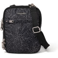 Baggallini Securtex® Anti-Theft Mini Everything Crossbody Bag, 6.3"X8.25" Rfid, Locking Zippers & Cut-Resistant Strap