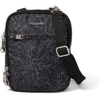 Baggallini Securtex® Anti-Theft Mini Everything Crossbody Bag, 6.3"X8.25" Rfid, Locking Zippers & Cut-Resistant Strap