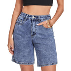 Bermuda Shorts for Women High Waisted Jorts Jean Shorts Womens Trendy Outfits Casual Summer Stretchy Denim Shorts