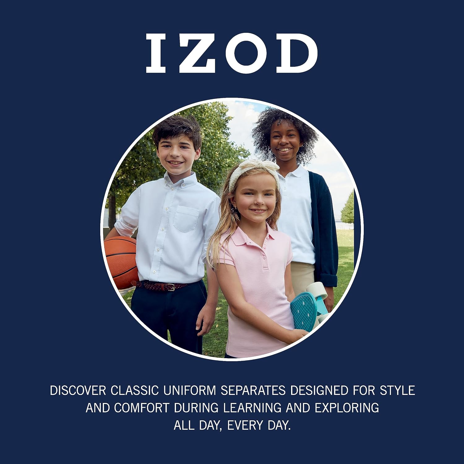 Izod Women'S Uniform Short Sleeve Polo Shirt, Button Closure, Moisture Wicking Performance Material & Fade Resistant