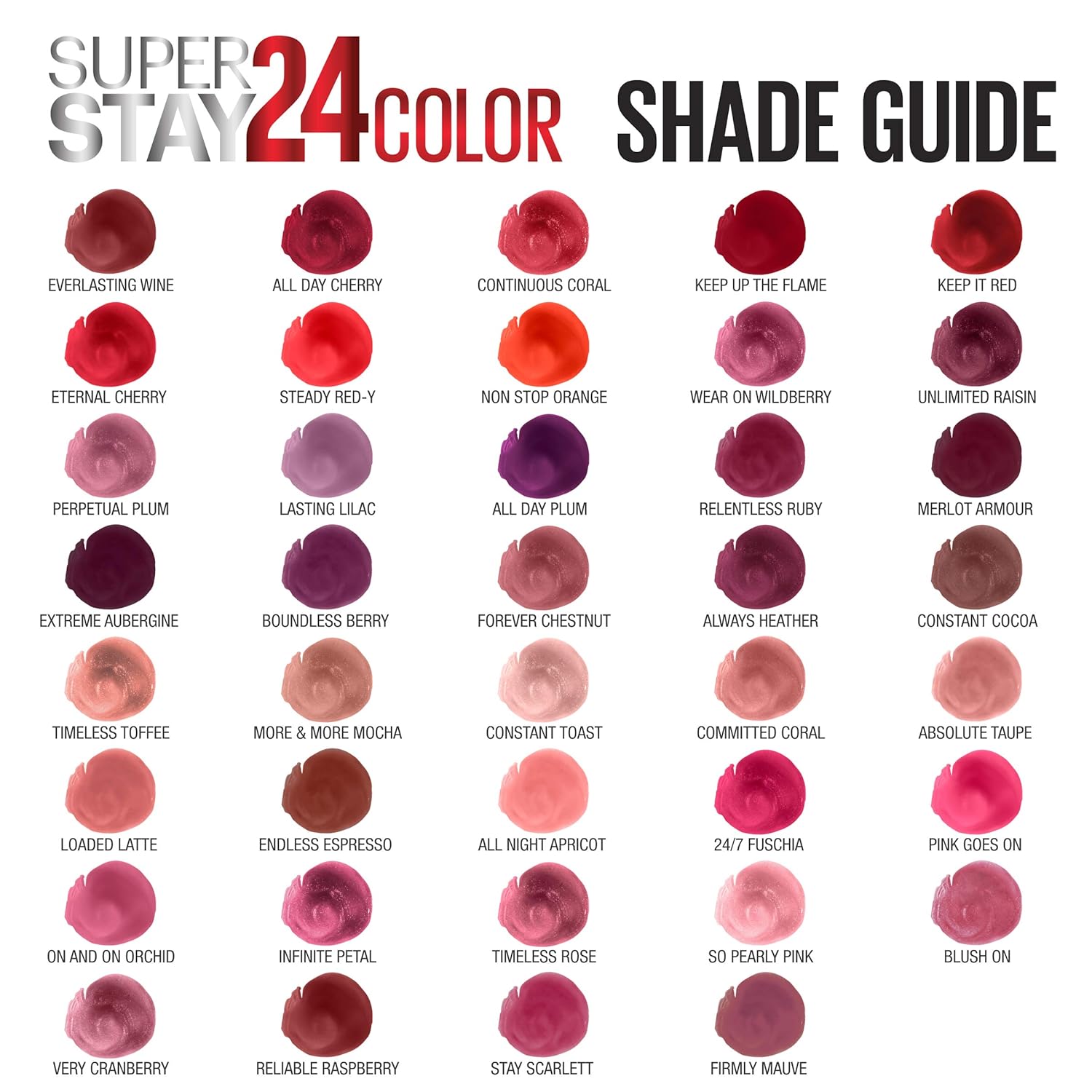 Maybelline Super Stay 24, 2-Step Liquid Lipstick Makeup, Long Lasting Highly Pigmented Color with Moisturizing Balm, Very Cranberry, Ruby Red, 1 Count