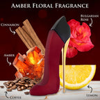 Bad Girl Velvet For Women Eau De Parfum 3.4 Fl Oz- Sweet, Warm & Powdery Tone - Combination Of Tonka Bean, Vanilla & Praline - Free Of Paraben, Vegan & Cruelty-Free - Elegant 100Ml Bottle