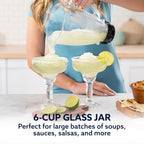 Oster Classic Series Heritage Blender With 6-Cup Glass Jar, 1000 Peak Watts, 600 Rated Watts, Stainless Steel Countertop Blender