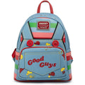Loungefly Childs Play Chucky Cosplay Womens Double Strap Shoulder Bag Purse