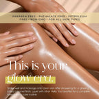Hello You Jojoba Oil & Ceramides Shimmer Body Oil – Dermatologist Tested, Anti Aging Korean Skin Care – Radiant Glow, Lightweight Hydration, Silky Finish – Vegan, Clean Beauty – Banana Scent, 3.38 Oz