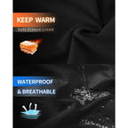 Outdoor Ventures Women'S Softshell Jacket With Hood Fleece Lined Warm Lightweight Waterproof Insulated Windbreaker