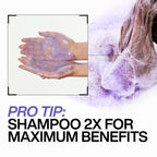 Redken Blondage Purple Shampoo For Blonde, Bleached Or Highlighted Hair - Neutralizes Brassy Tones With Salicylic Acid, Color Depositing
