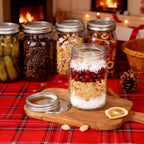 WELLIFE Wide Mouth Mason Jars, 12 Pack Mason Jars 32 oz for Pickling, Canning, Fermenting and Food Storage, Microwave & Dishwasher Safe