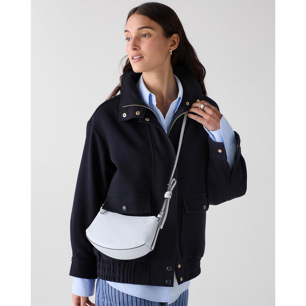 Kate Spade New York Women'S Loop Pebbled Leather Crossbody