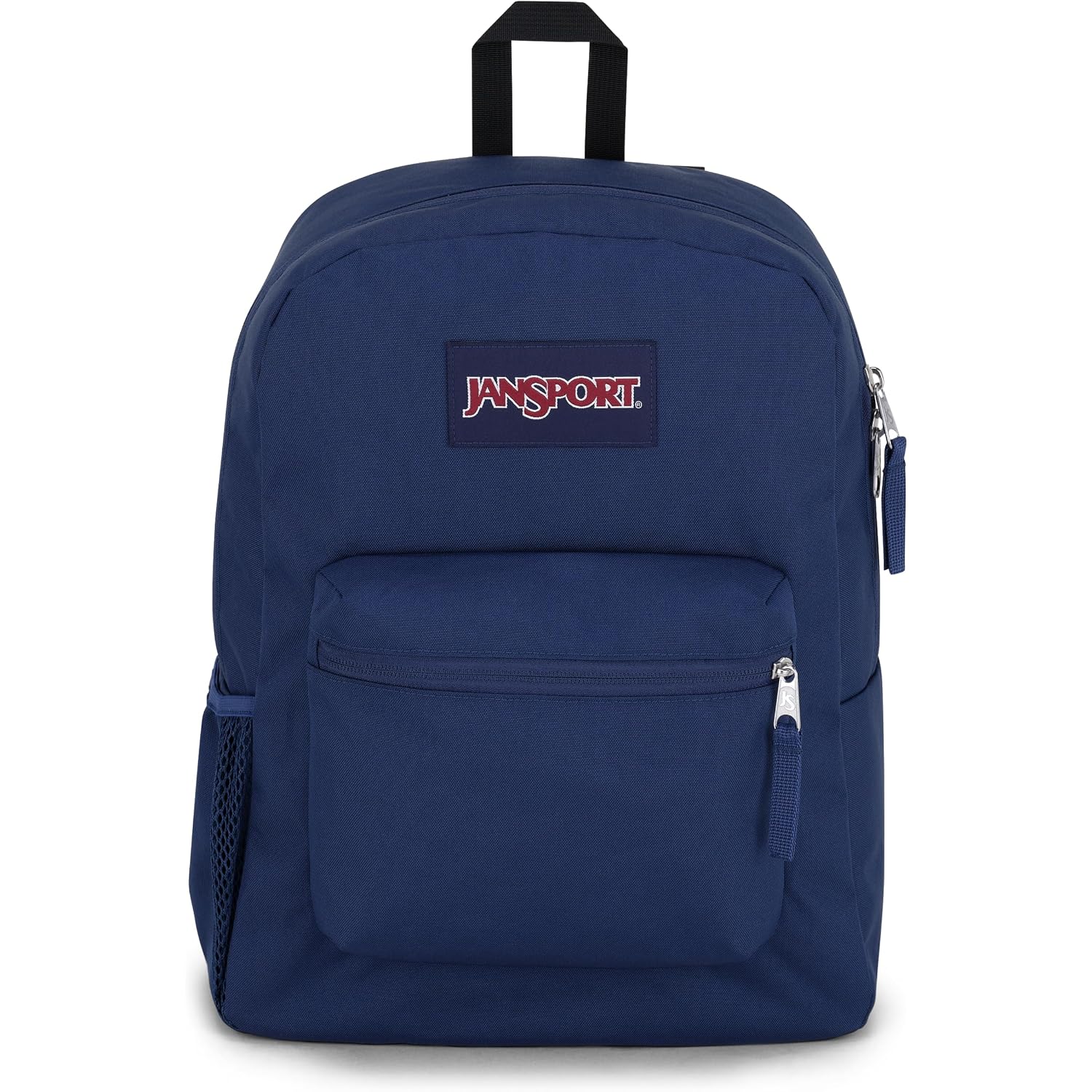 Jansport Cross Town Backpack 17" X 12.5" X 6" - Simple Bag For Everyone With 1 Main Compartment, Front Utility Pocket - Premium Class Accessories - Navy