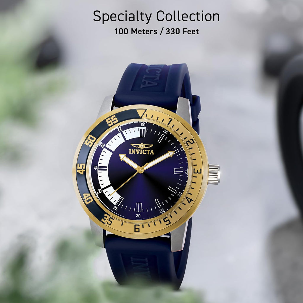 Invicta Men'S Specialty Silicone Quartz Watch