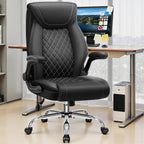 Executive Office Chair, Big And Tall Ergonomic Computer Desk Chair Black