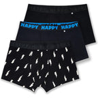 Happy Socks Men'S 3-Pack Short Boxers