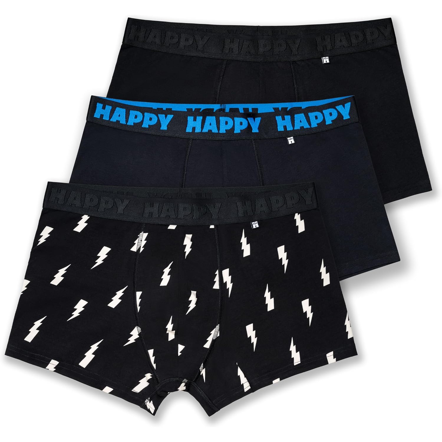 Happy Socks Men'S 3-Pack Short Boxers