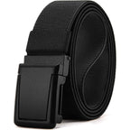 Chaoren Tactical Belt Men - 1.5" Stretch Work Belt With Zinc Alloy Buckle | Quick Release, Zinc Alloy Buckle, Heavy Duty, Stretchy Nylon, Military, Hiking, Edc, Emt, Ems