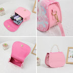 Cartoon Sling Crossbody Bag Wallet Kawaii Storage Bag Travel Purse Bags For Women