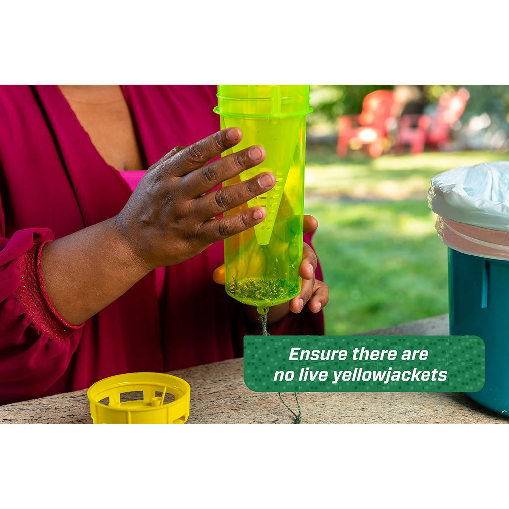Rescue! Yellowjacket Attractant – For Rescue! Reusable Yellowjacket Traps – 4 Week Supply - 2 Pack