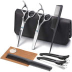 Hair Cutting Scissors Kit, Aethland Professional Barber Hairdressing Scissors Set (Trimming Shaping Grooming Thinning Shears) For Men Women Pets Home Salon Barber Haircut, 6.5" Japanese 9Cr Ss