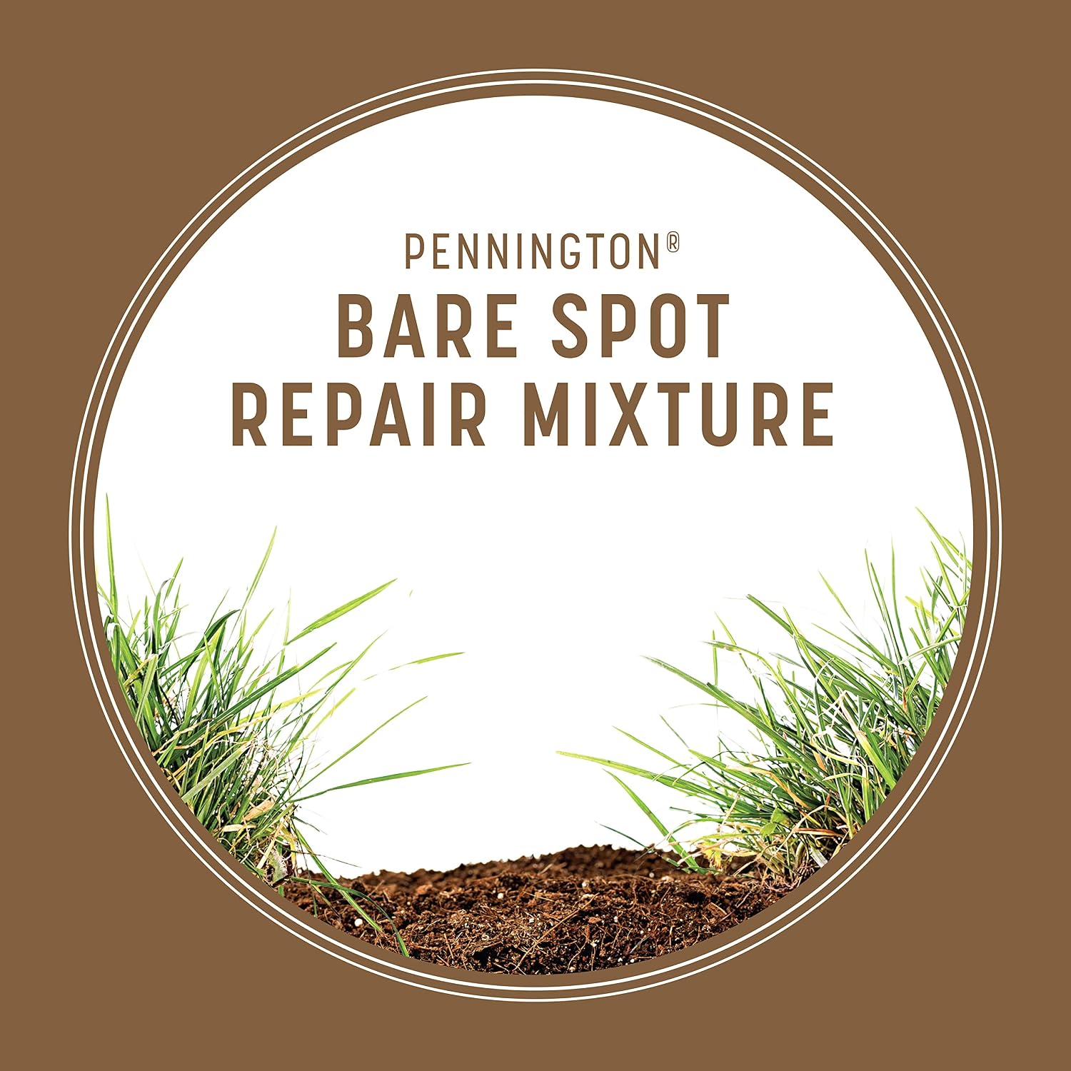 Pennington Bare Spot Repair Mix Central,1 Lb, Grass Seeds For Lawn
