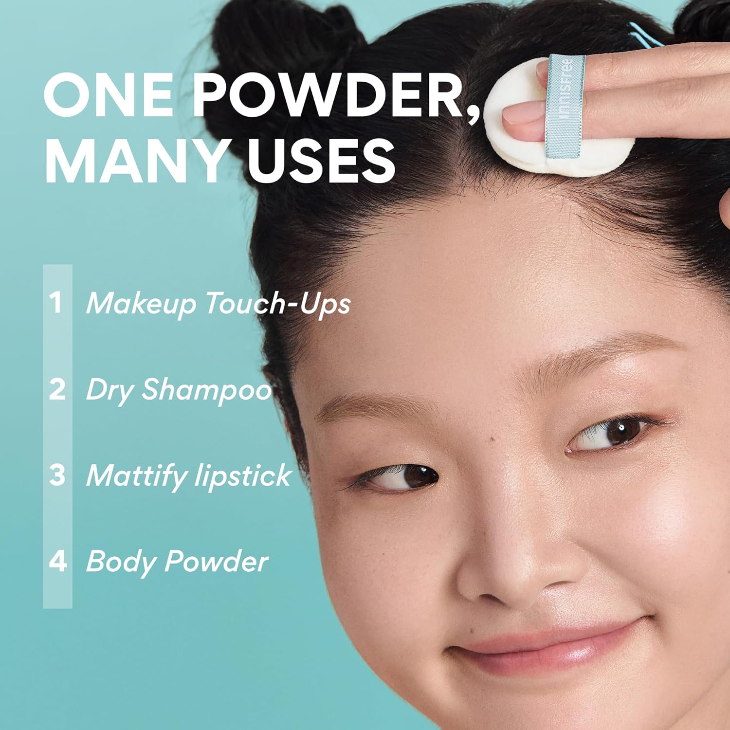 innisfree No Sebum Matte Mineral Powder, Korean Loose Setting Powder for Blurring, Shine Control, Fragrance-Free