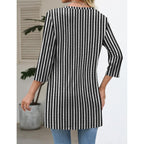 Rapbin Tunic Tops For Women Loose Fit Dressy 3/4 Sleeve V Neck T Shirts Spring Tops For Women 2026