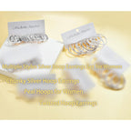 Gold Hoop Earrings Set for Women, Fashion Chunky Pearl Earrings Multipack Twisted Statement Earring Pack, Hypoallergenic Small Big Hoops Earrings for Birthday Party