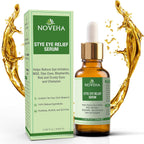 Noveha Stye Relief Serum | For Blepharitis Management, Eyelid Bumps (20 Ml)