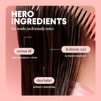 Monday Haircare Moisture Shampoo + Conditioner Bathroom Set (2 Count) 27 Oz Each For Dry, Coarse, Stressed, Frizzy Hair, Made With Coconut Oil, Rice Protein, Shea Butter And Vitamin E