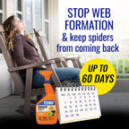 Terro Cobweb Eliminator, Spiderweb Repellent Spray For Indoor & Outdoor Use | Ready-To-Use Formula For Home Defense, Prevents Spider Web Formation, Long Lasting Outdoor Protection, T2360