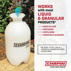 Chapin 2-Gallon Pump Sprayer, Reliable Spray For Daily Use | Lightweight Tank; For Home And Garden Use, For Weed Control, Plant Feeding And Cleaning With Adjustable Nozzle And Long Hose