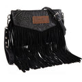 Wrangler Crossbody Small Purse for Women Wristlet Fringe Bag Western Purse