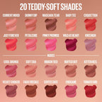 MAYBELLINE Super Stay Teddy Lip Tint, Long Lasting Matte Lipstick For Up To 12HR Wear, Skinnydip, 1 Count