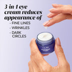 Olay Retinol 24 Max Night Eye Cream, Fragrance Free Anti Aging Eye Cream For Fine Lines And Wrinkles, Hydrating Retinol Night-Eye Treatment, Lightweight Moisturizing-Eye-Cream, 0.5 Oz (Pack Of 2)