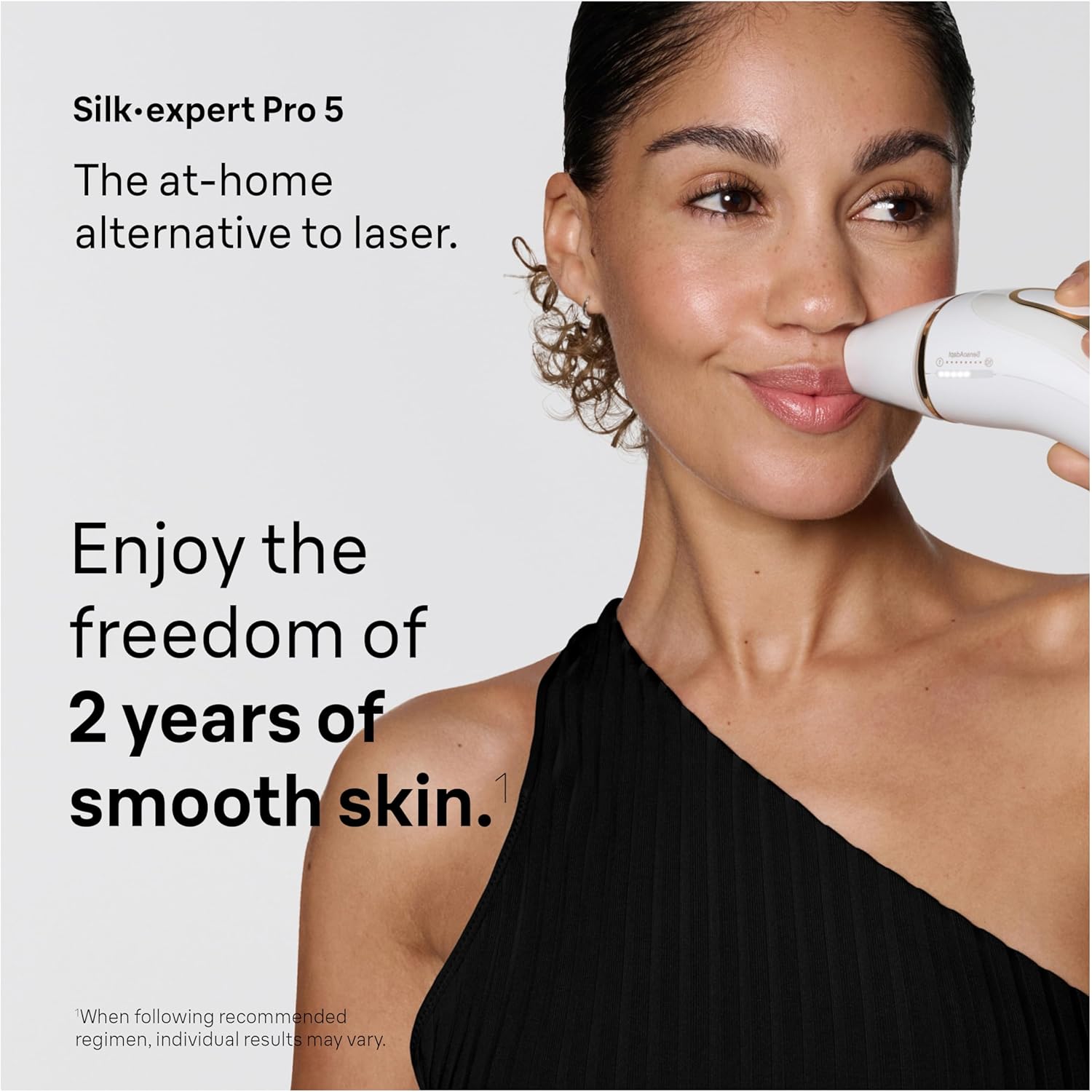 Braun IPL, Silk·Expert Pro 5, IPL Hair Removal for Women and Men, Permanent Laser Hair Reduction At-Home, 4 Heads, IPL5347