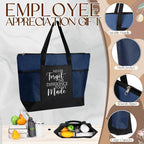 Talltalk 20 Pcs Employee Appreciation Gifts Thank You Tote Bag Bulk for Mother's Day Women Teacher Nurses Gifts (Neutral)