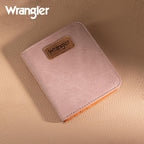 Montana West X Wrangler Womens Wallet Small Pink Mini Wallet Card Cases Money Organizer for Female Ladies with Rfid Lining and A Coin Purse